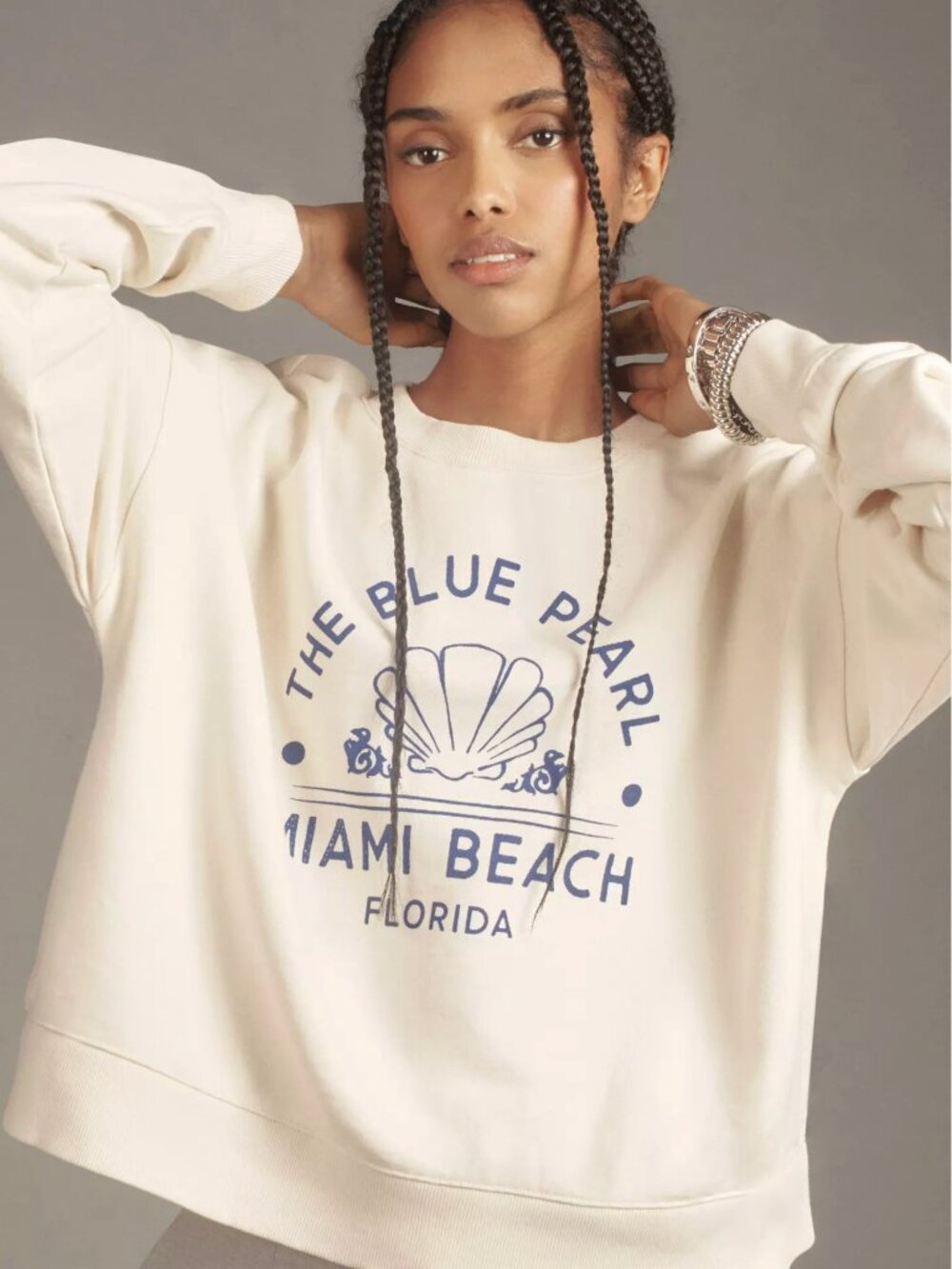 Maeve City Crewneck Sweatshirt